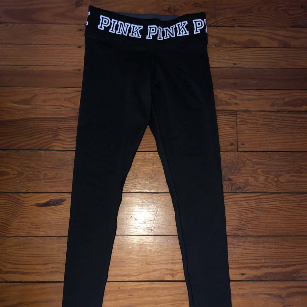 Reversible PINK athletic leggings